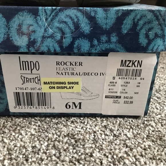 Impo Stretch Rocker Elastic Platform Sandal - Size 6M - Like New - Picture 2 of 5